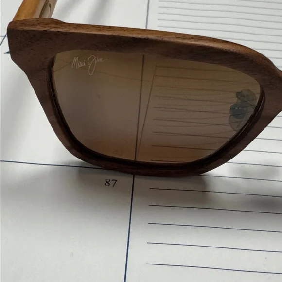 RARE Maui Jim Hoomau STG-BG POLARIZED sunglasses. BEST OPTICS (Read description) - Picture 8 of 10